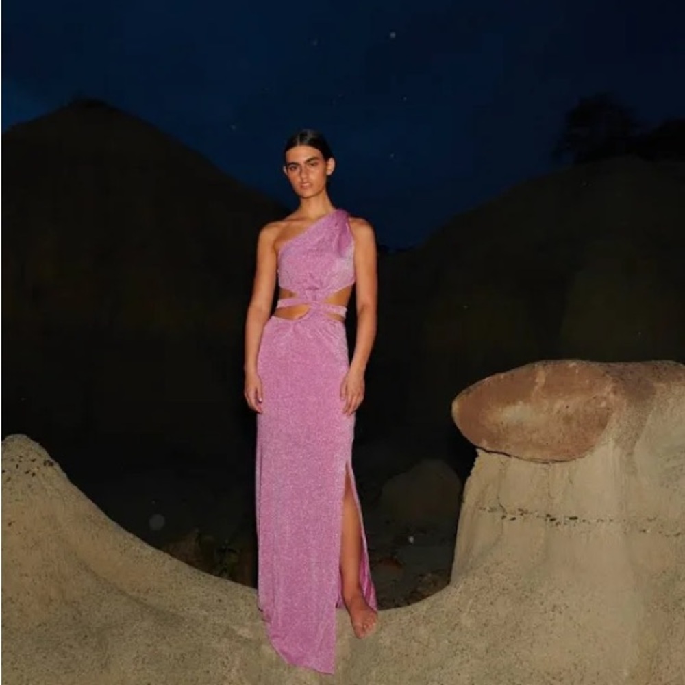 🪩 NWT Baobob Luada Maxi Dress Resortwear Size Large - Picture 5 of 7